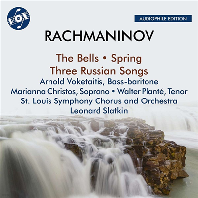 帶ϳ: ,  &   þ 뷡 (Rachmaninov: The Bells, Spring & Three Russian Songs)(CD) - Leonard Slatkin