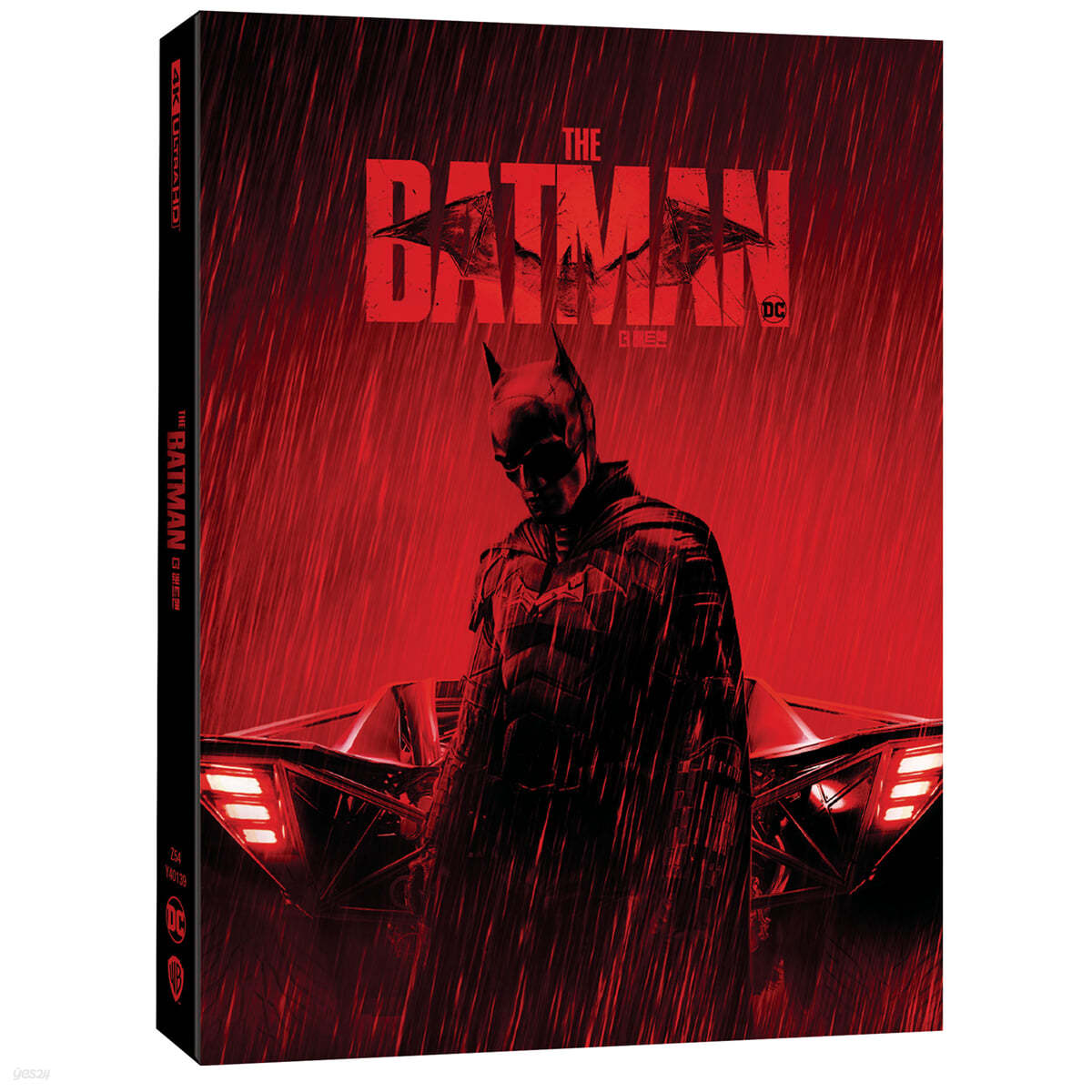 [미개봉] 더 배트맨 (3Disc, 4K UHD+BD+보너스 BD 스틸북 한정수량) : 블루레이 