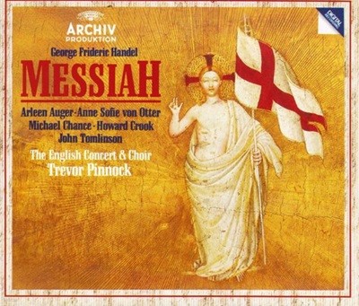 Handel : Messiah (메시아) - 피녹 (Trevor Pinnock)(2CD) (US발매)