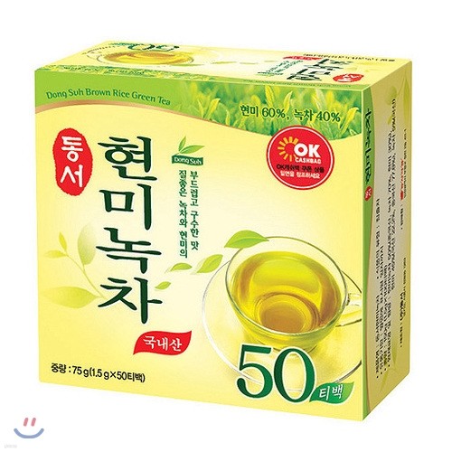 동서 현미녹차 50T