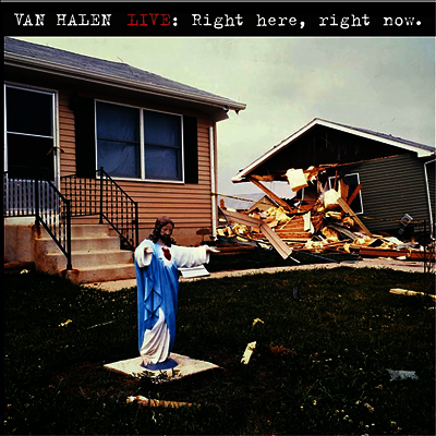Van Halen — Live: Right Here, Right Now 앨범 커버