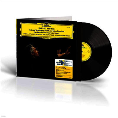 Herbert von Karajan — R,슈트라우스: 죽음과 변용 & 4개의 마지막 노래 (R.Strauss: Tod und Verklarung & Four Last Songs) - Herbert von Karajan 앨범 커버