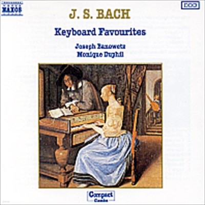 Joseph Banowetz / 바흐 : 유명 키보드 작품집 (Bach : Keyboard Favorites) (일본수입/8550066)