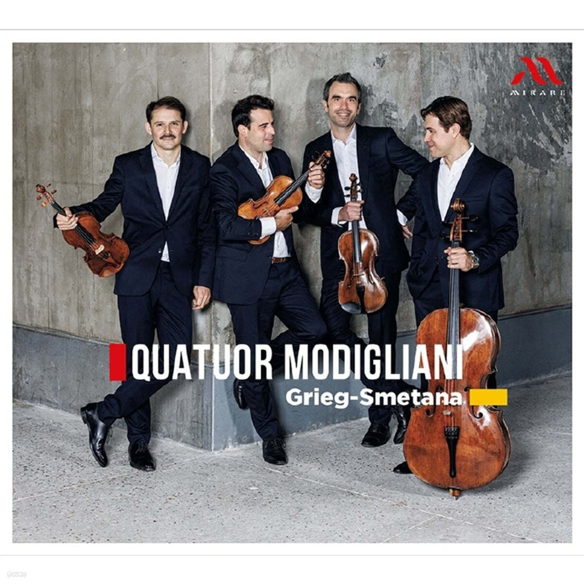 Quatuor Modigliani 그리그, 스메타나: 현악 사중주 (Grieg, Smetana: String Quartets)