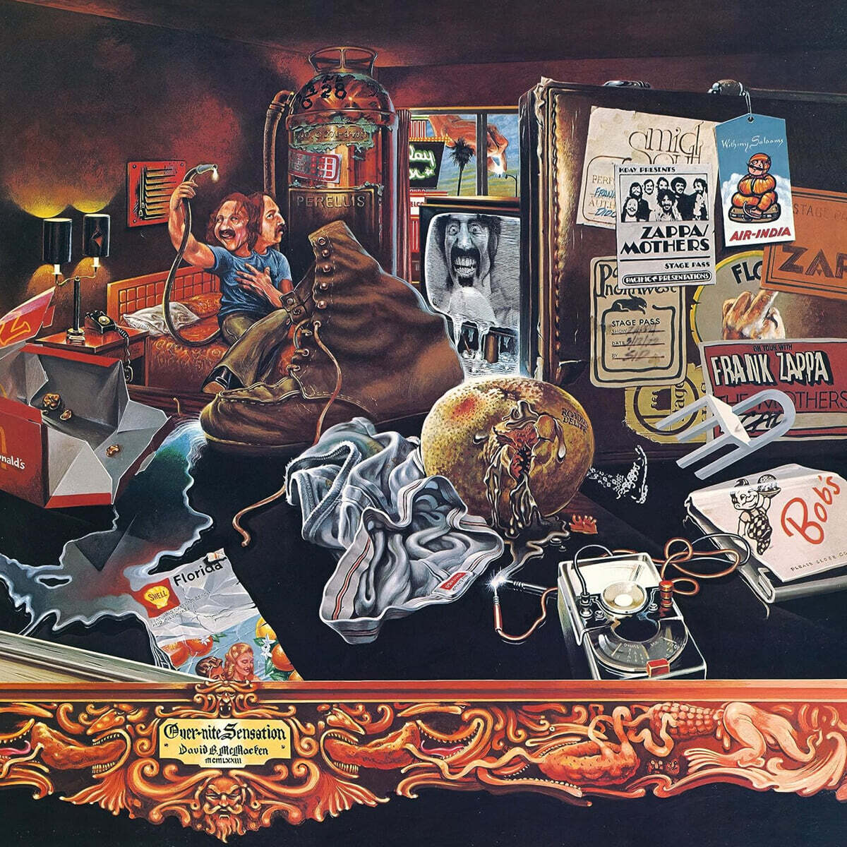 Frank Zappa (프랭크 자파) - Over-nite Sensation [2LP]