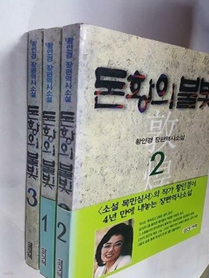 돈황의 불빛 /(전3권/초판/황인경/하단참조)