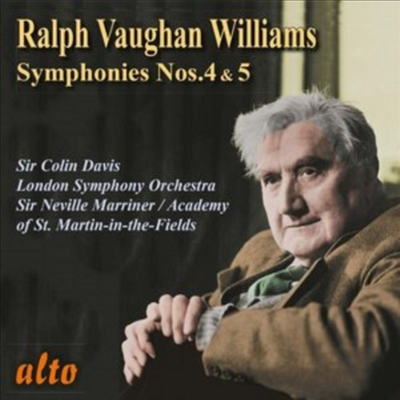  Ͻ:  4, 5 (Vaughan Williams: Symphony No.4 & 5)(CD) - Colin Davis