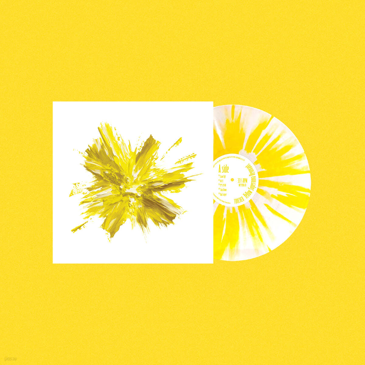터치드 (TOUCHED) - Yellow Supernova Remnant [옐로우 스플래터 컬러 LP]
