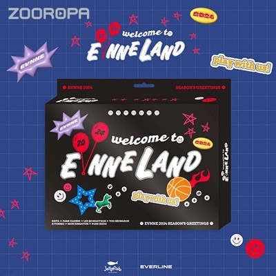 [미개봉/시즌그리팅] EVNNE 이븐 WELCOME TO EVNNE LAND 2024 SEASONS GREETINGS