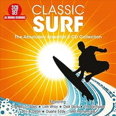 Various Artists - Classic Surf - The Absolutely Essential Collection (3CD)