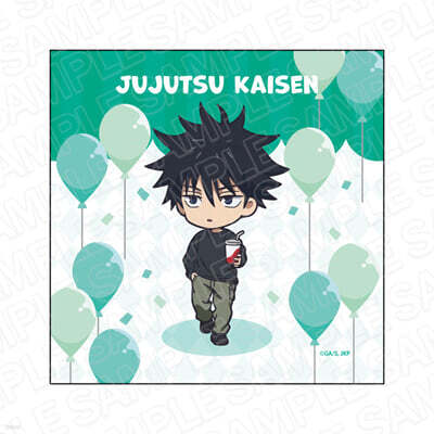 呪術廻戰 マイクロファイバ- 伏黑惠 遊園地ミニキャラVer.