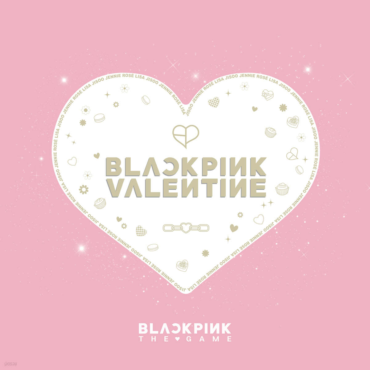 블랙핑크 (BLACKPINK) - BLACKPINK THE GAME PHOTOCARD COLLECTION LOVELY VALENTINE&#39;S EDITION