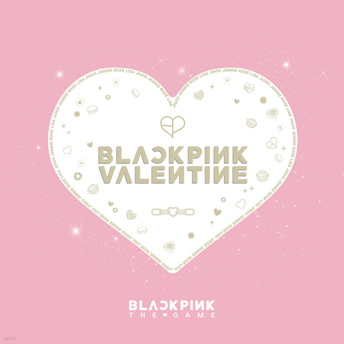 블랙핑크 (BLACKPINK) - BLACKPINK THE GAME PHOTOCARD COLLECTION LOVELY VALENTINE'S EDITION