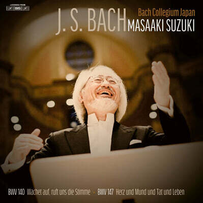 Masaaki Suzuki — Masaaki Suzuki 바흐: 칸타타 (Bach: Cantata BWV 140, 147) 앨범 커버