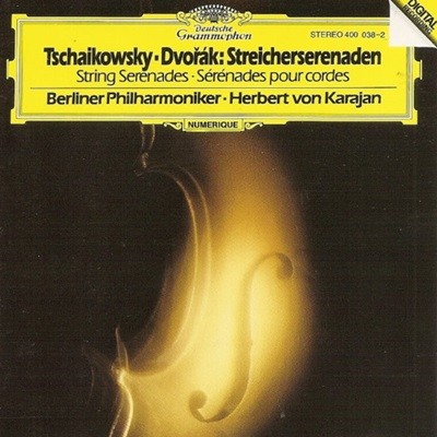 Tchaikovsky ,Dvorak : Streicherserenaden (현악 세레나데) - 카라얀 (Karajan)