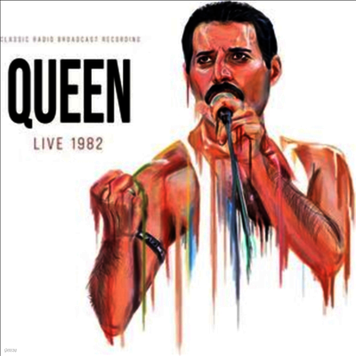 Queen — Live1982 앨범 커버