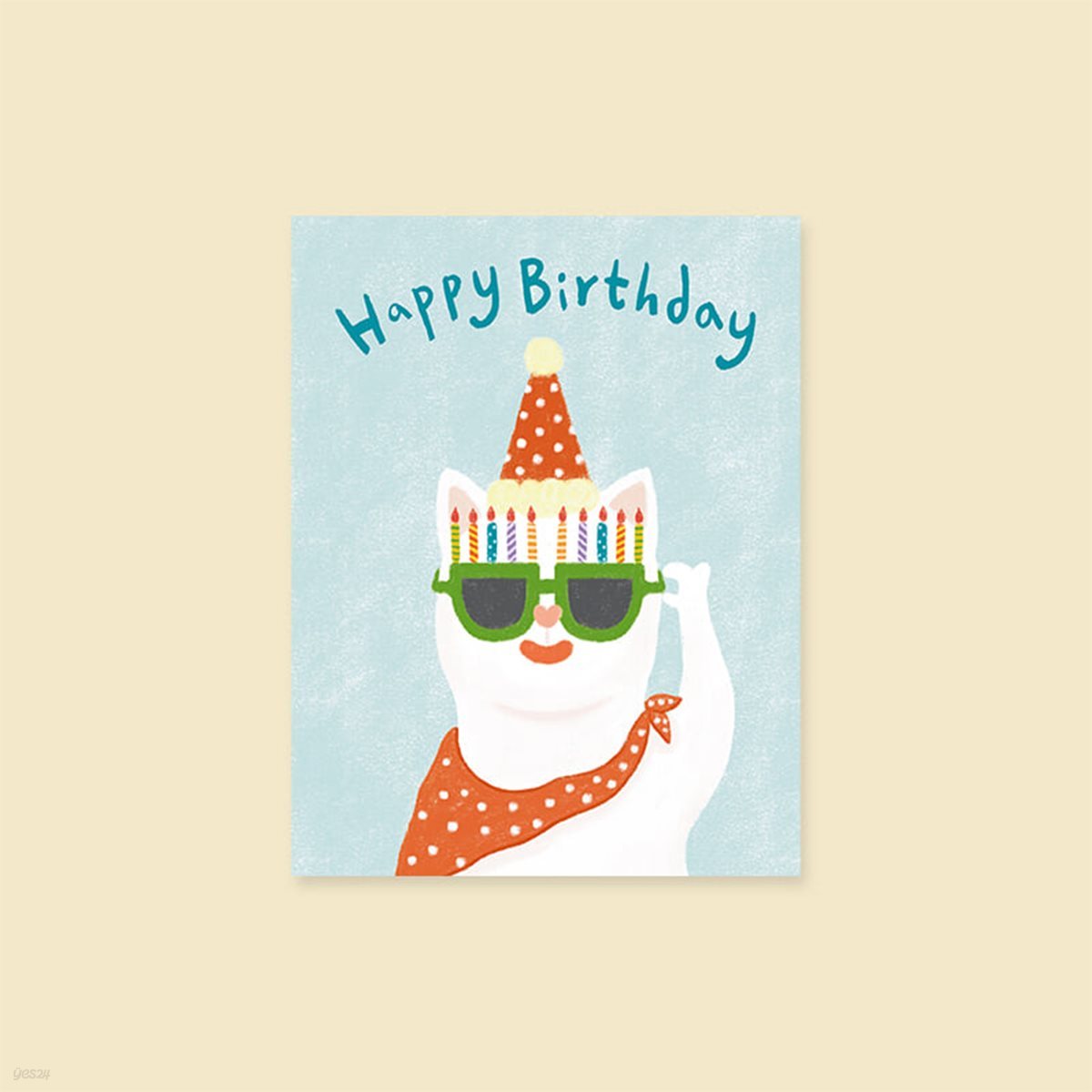 생일카드 YA2305 - CAT HAPPY BIRTHDAY 신상 캐릭터카드