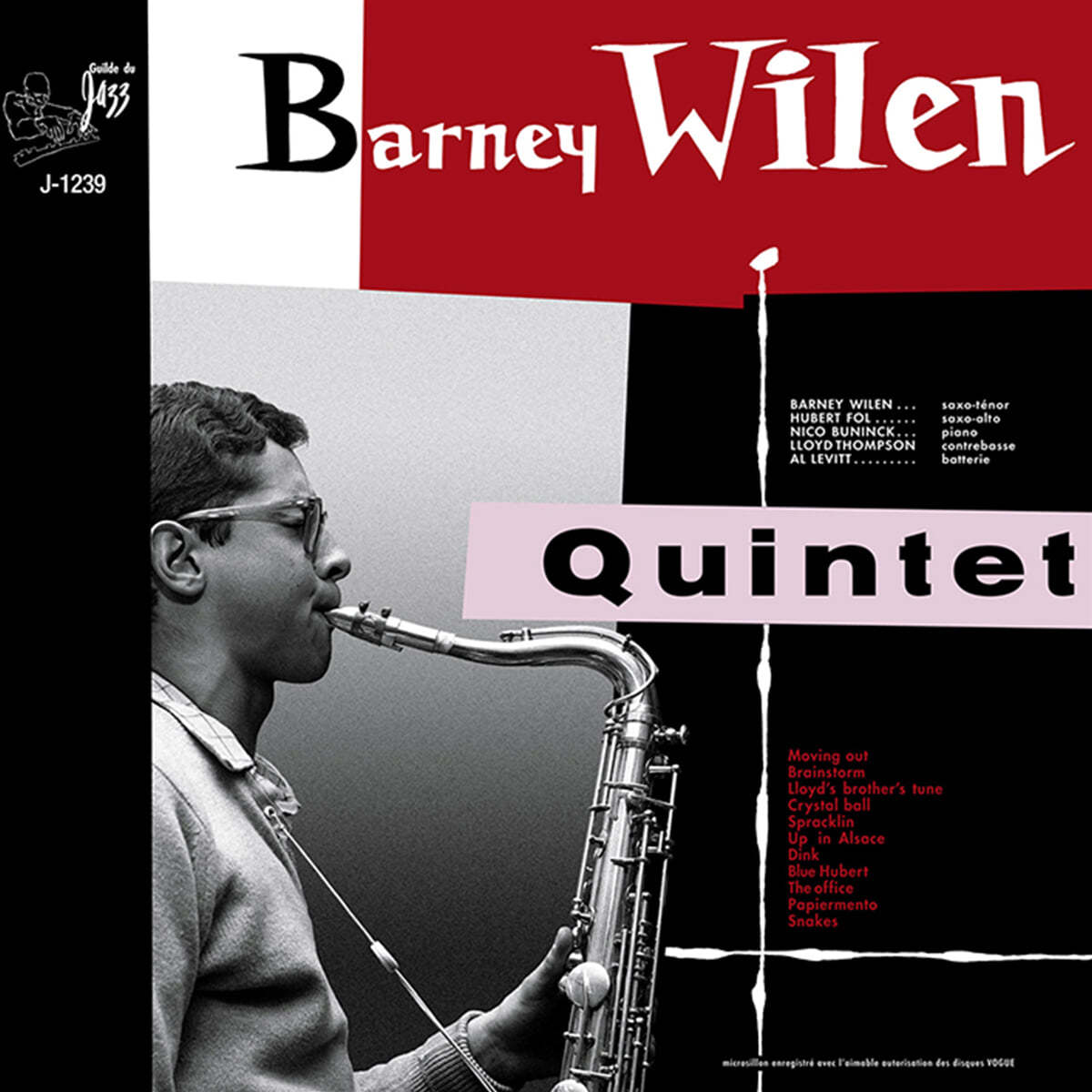 Barney Wilen Quintet (바니 웰렌 퀸텟) - Barney Wilen Quintet [LP]