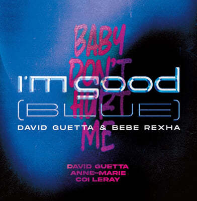 David Guetta — I'M Good (Blue) / Baby Don'T Hurt Me 앨범 커버