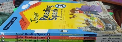 Junior Reading Spark (주니어 리딩 스파크 초등) 1~3권 세트 (전3권) / 교사용 도서 / 최상급