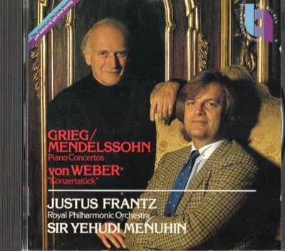 [수입] Grieg / Mendelssohn / Weber Piano Concertos - Frantz / Menuhin / Royal Philharmonic Orch
