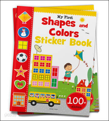 My First Shapes and Colours Sticker Book: Exciting Sticker Book with 100 Stickers