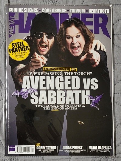 (,Ż ) METAL HAMMER Żܸ / Żظ Magazine 2017 3ȣ (Cover: Avenged Sevenfold, Ozzy)