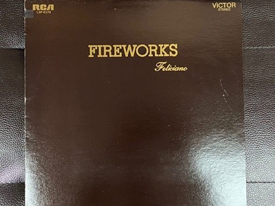 [LP] 호세 펠리치아노 - Jose Feliciano - Fireworks LP [서울-라이센스반]