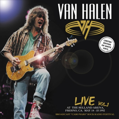 Van Halen - Live At The Selland Arena. Fresno. Ca. May 14-15 1992 - Vol. 1 (Ltd)(White Colored LP)