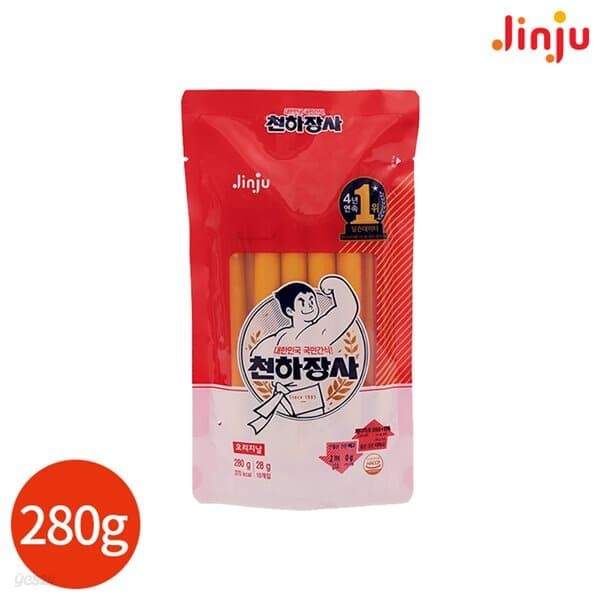 진주 천하장사 오리지널 280g (28g x 10개입)