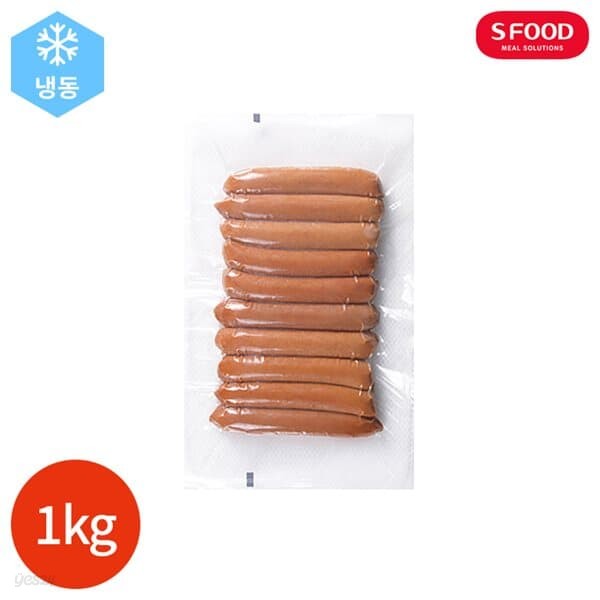 에스푸드 숯불갈비향 소시지 1kg