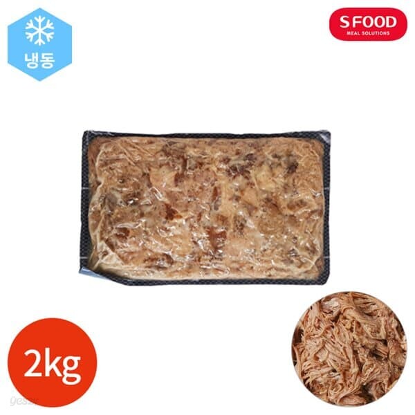 에스푸드 존쿡 델리미트 풀드 포크 2kg - 예스24