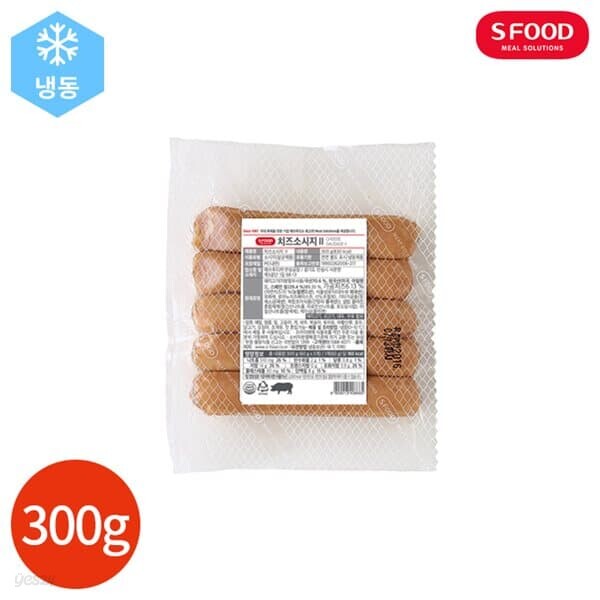 에스푸드 치즈 소시지 II 300g - 예스24
