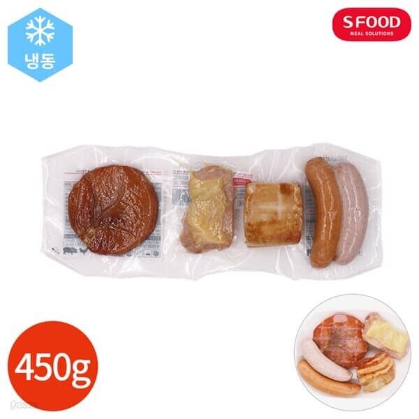 에스푸드 모듬 바비큐 450g