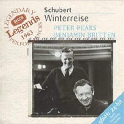 Peter Pears, Benjamin Britten / 슈베르트 : 겨울 나그네 (Schubert : Winterreise) (수입/4663822)