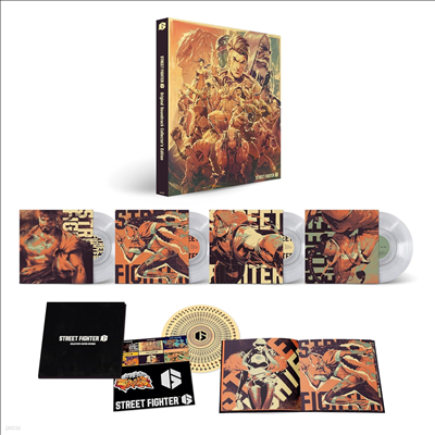 O.S.T. — Street Fighter 6 (스트리트 파이터 6) (Original Game Soundtrack) 앨범 커버