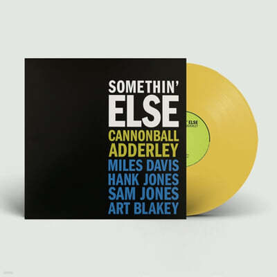 Cannonball Adderley — Somethin' Else 앨범 커버