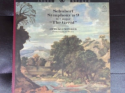 [LP] 오토 클렘페러 - Otto Klemperer - Schubert Symphony No.9 In C Major The Great LP [U.S반]