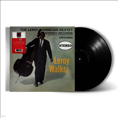 Leroy Vinnegar — Leroy Walks! (Contemporary Records Acoustic Sounds Series) 앨범 커버