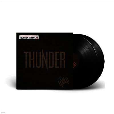 Thunder — Live At Islington Academy 2006 앨범 커버