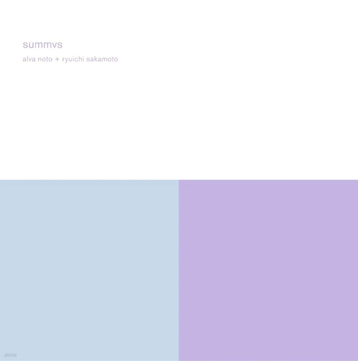 Alva Noto & Ryuichi Sakamoto (알바 노토 & 류이치 사카모토) - Summvs [2LP]