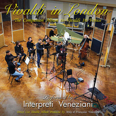 Interpreti Veneziani — Interpreti Veneziani 비발디 인 런던 (Vivaldi in London) 앨범 커버