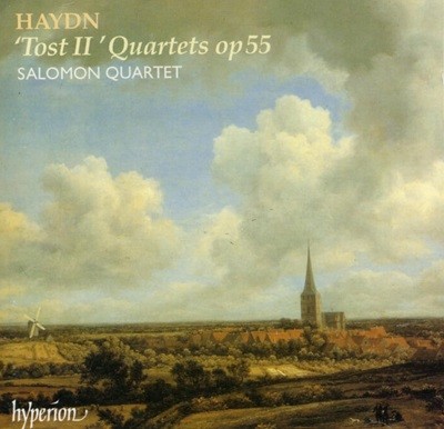 Haydn :  'Tost II' Quartets Op55 - 살로몬 현악 사중주단 (Salomon String Quartet)(UK발매)