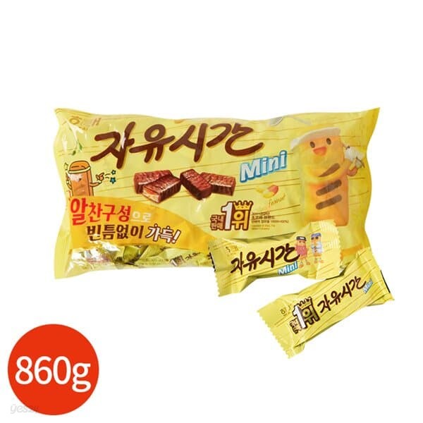 해태 미니 자유시간 860g (10g x 86입)