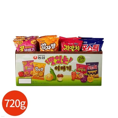 농심 맛있는 이야기 720g