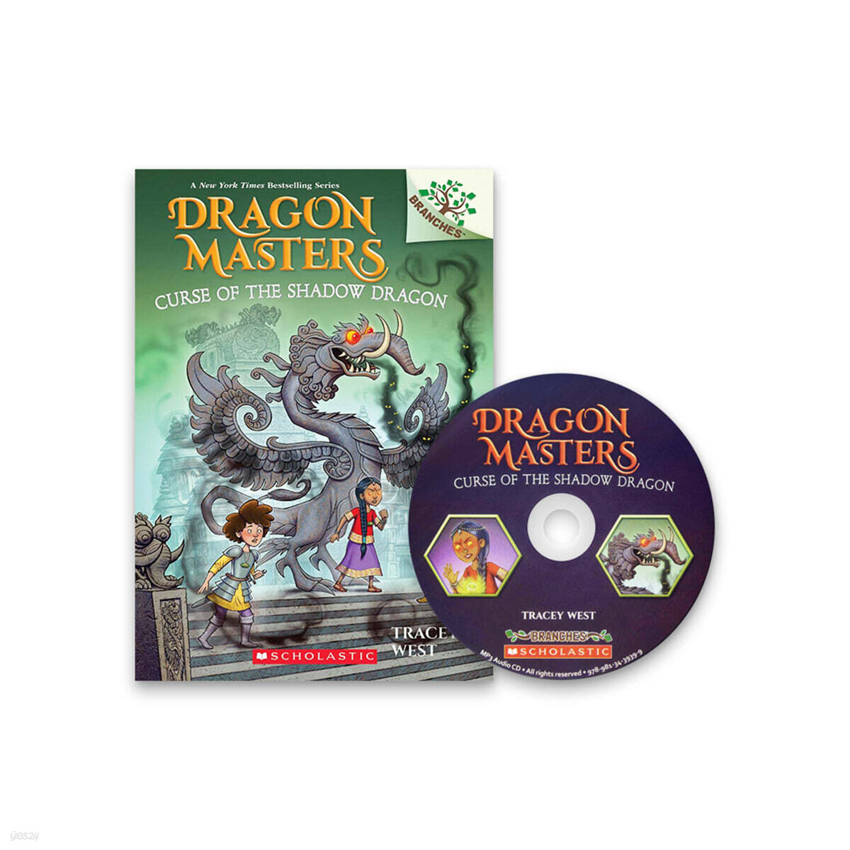 Dragon Masters #23 : Curse of the Shadow Dragon (with CD & Storyplus QR)