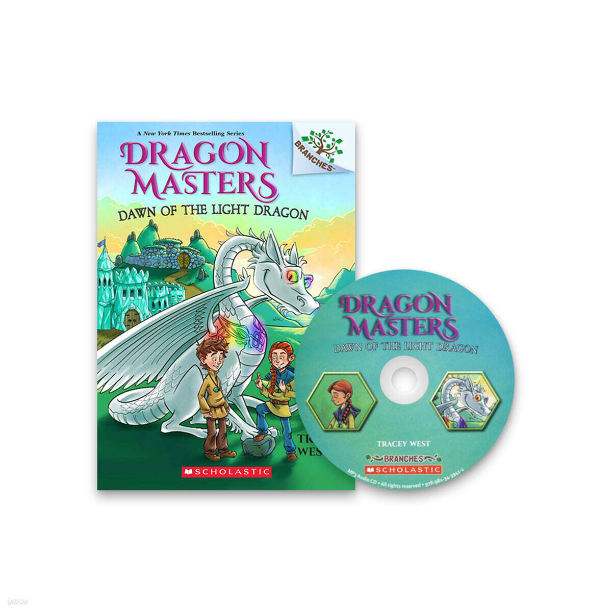 Dragon Masters #24 : Dawn of the Light Dragon (with CD & Storyplus QR)