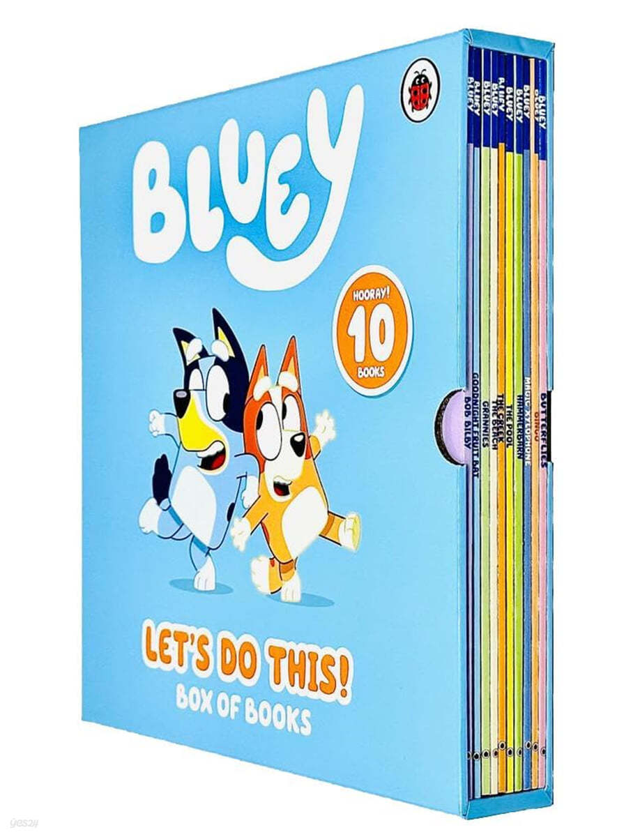 Bluey Let&#39;s Do This! 10 Picture Books Collection Box Set 블루이 그림책 10종 세트 