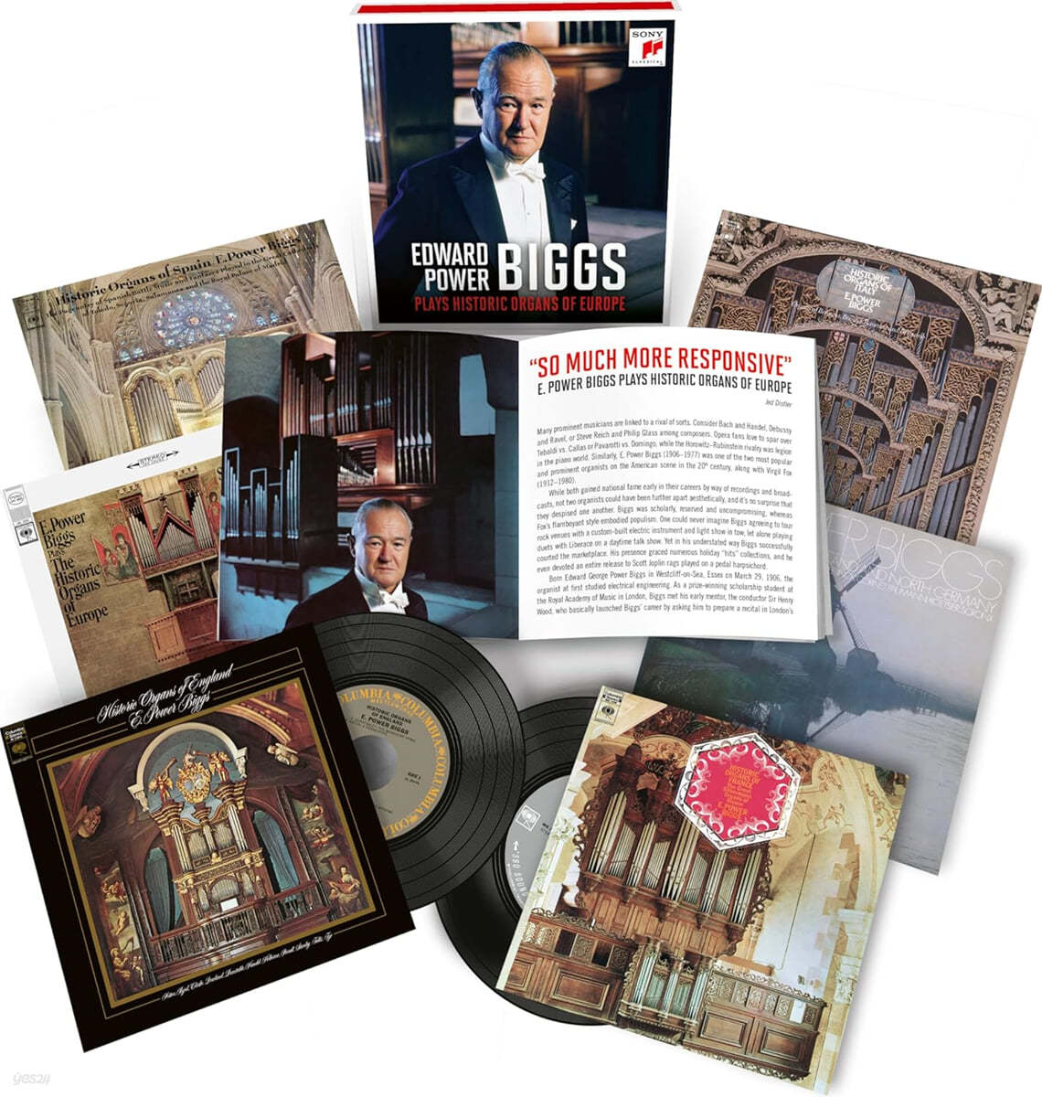 Edward Power Biggs 유럽의 역사적 오르간 (Historic Organs of Europe Columbia Recordings 1961-1970)