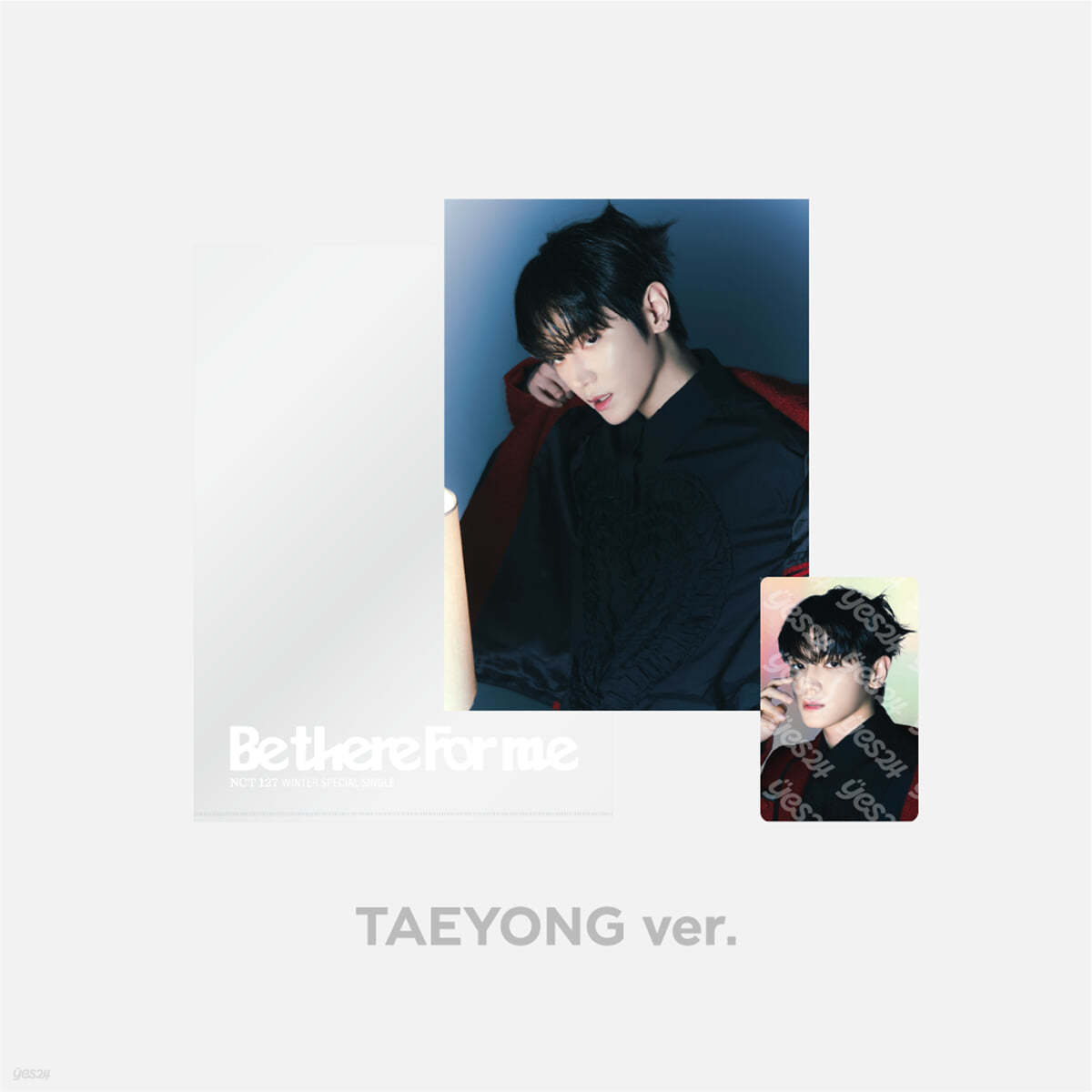 [NCT 127 &#39;Be There For Me&#39;] POSTCARD + HOLOGRAM PHOTO CARD SET A [태용 ver.]